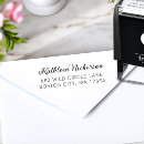 Search for unique return address stamps Stylish