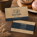 Search for donuts business cards Bakery