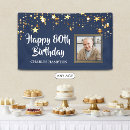 Search for blue birthday banners Any age birthday