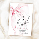 Search for pink bow invitations Elegant