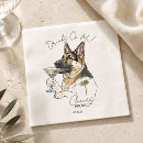 Search for german napkins Dog lover