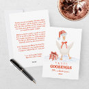 Search for goose christmas cards Whimsical