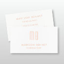 Search for rose gold foil business cards Luxury