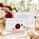 Search for red roses thank you cards Watercolor