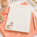 Search for horse notepads Elegant