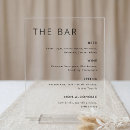 Search for alcohol wedding signs Minimalist