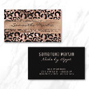 Search for rose gold foil business cards Girly