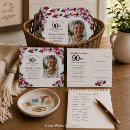 Search for pink white birthday invitations Feminine