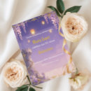 Search for rapunzel invitations Princess