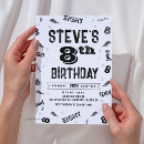 Search for alphabet birthday invitations Party