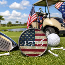 Search for vintage golf ball markers Usa