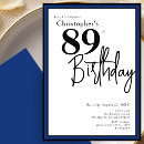 Search for 89th birthday invitations Elegant