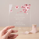 Search for japanese wedding invitations Watercolor floral