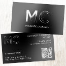 Search for raised business cards Black