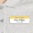 Search for yellow name tags Title