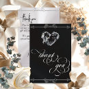 Search for black silver thank you cards Calligraphy script
