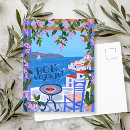Search for greek islands postcards Watercolor