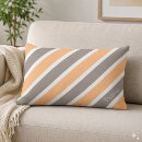 Search for peach and gray pillows Stripes