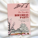 Search for japanese birthday invitations Asian