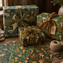 Search for forest wrapping paper Mushroom