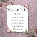 Search for itinerary for guests wedding programs Elegant