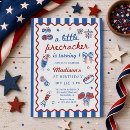 Search for bbq 1st birthday invitations Patriotic