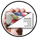 Search for patriotic business cards Military