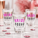 Search for bachelorette shot glasses Bride