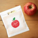 Search for homemade cookie favor bags Red