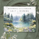 Search for wildflowers wedding guest books Watercolor flowers