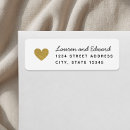 Search for gold return address labels Mailing