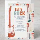 Search for guitar invitations Retro