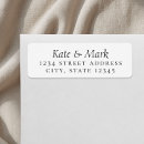 Search for elegant return address labels Couple