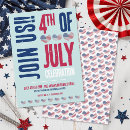 Search for fun day invitations Stars and stripes