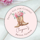 Search for cowgirl thank you stickers For her