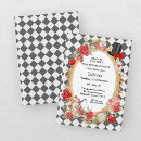 Search for late birthday invitations Mad hatter