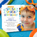 Search for beach birthday invitations Boy