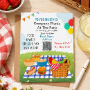 Search for summer picnic invitations Rustic