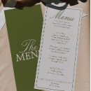 Search for fancy wedding menus Classic fancy script typography