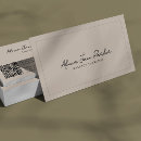 Search for mental health therapist business cards Minimalist