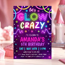 Search for neon invitations Glow arcade party