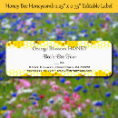 Search for food labels Honeybee