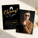 Search for cheers to 21 year invitations Elegant