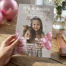 Search for double celebration invitations Modern