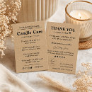 Search for candles business cards Simple