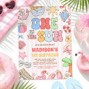 Search for beach 1st birthday invitations Ocean birthday party