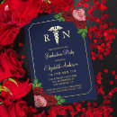 Search for red and gold graduation invitations Stylish