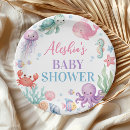 Search for baby shower plates Whale