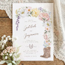 Search for cowboy boots wedding invitations Cowgirl