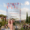 Search for all american party invitations Patriotic